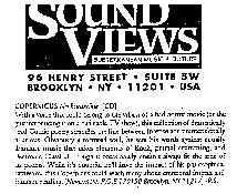 Sound Views Subterranean Music & Culture 1/18/1994
