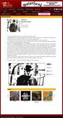EXTRA! MUSIC MAGAZINE - La prima rivista musicale on line, articoli, recensioni, programmazione, musicale, eventi, rock, jazz, musica live